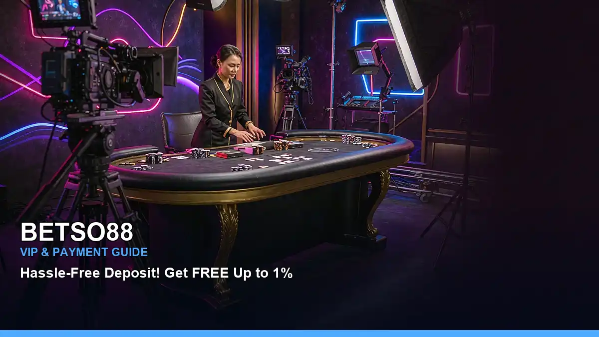 BETSO88 bonus information for Philippine players, featuring casino promotions, live tables and mobile-friendly access.