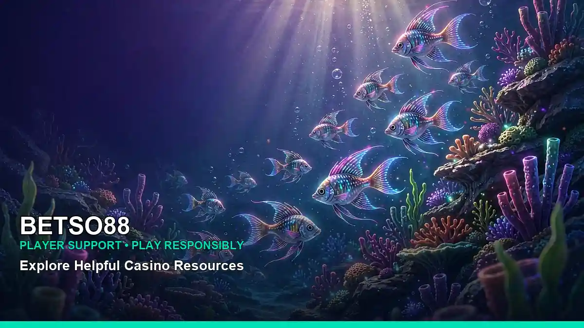 BETSO88 casino fishing games featuring schools of fish and mobile-friendly gameplay