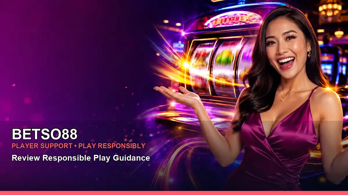 BETSO88 free spins slot games presented in a festive casino layout for Philippine players
